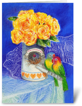 Engagement Congratulations Lovebirds Greeting Card - Die Lovebirds, Die Save The Date Wedding Sind Postkarte (350x396), Png Download