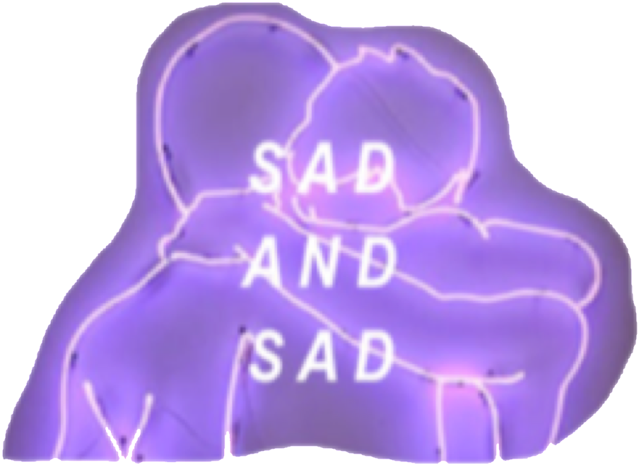 Sad Sticker Remixit Aesthetic Vaporwave Depress Png - Skull (1024x841), Png Download