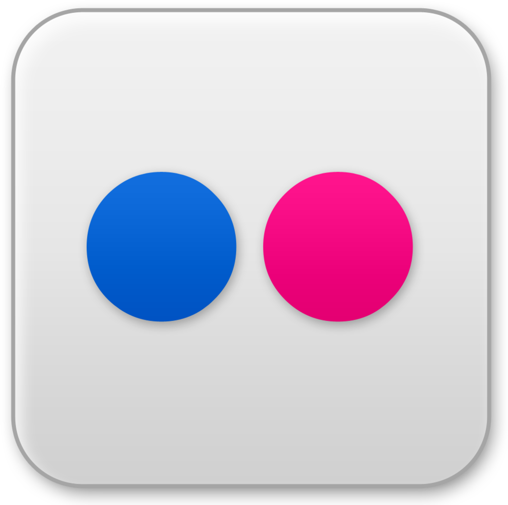 Flickr1 - Portable Network Graphics (1000x1000), Png Download