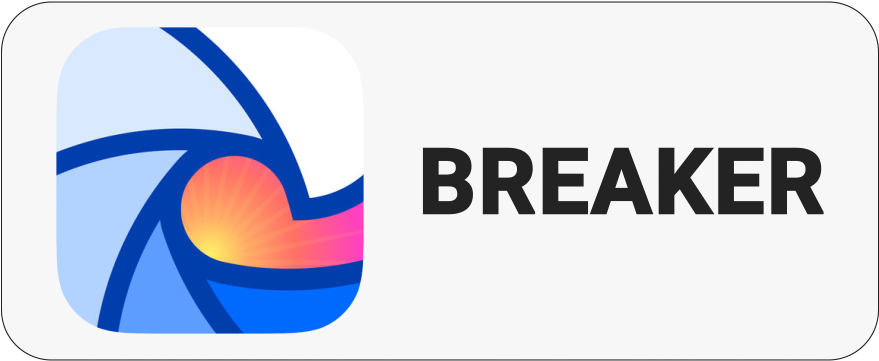 Breaker Podcasts - Breaker Podcast Logo Transparent (900x450), Png Download