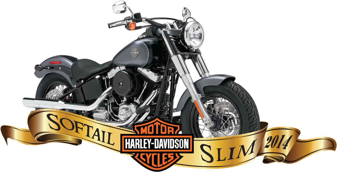 Harley-bike - Harley Davidson Fls Softail Slim (1200x672), Png Download