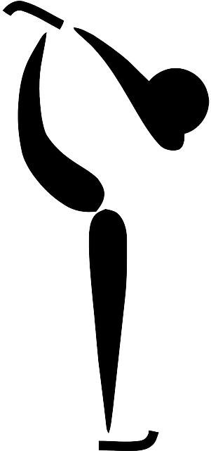 Icon, Stick, Symbol, Figure, Cartoon, Ice, Sports, - Olympic Figure Skating Symbol (320x640), Png Download
