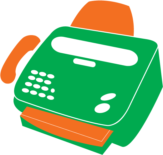Fax (547x517), Png Download