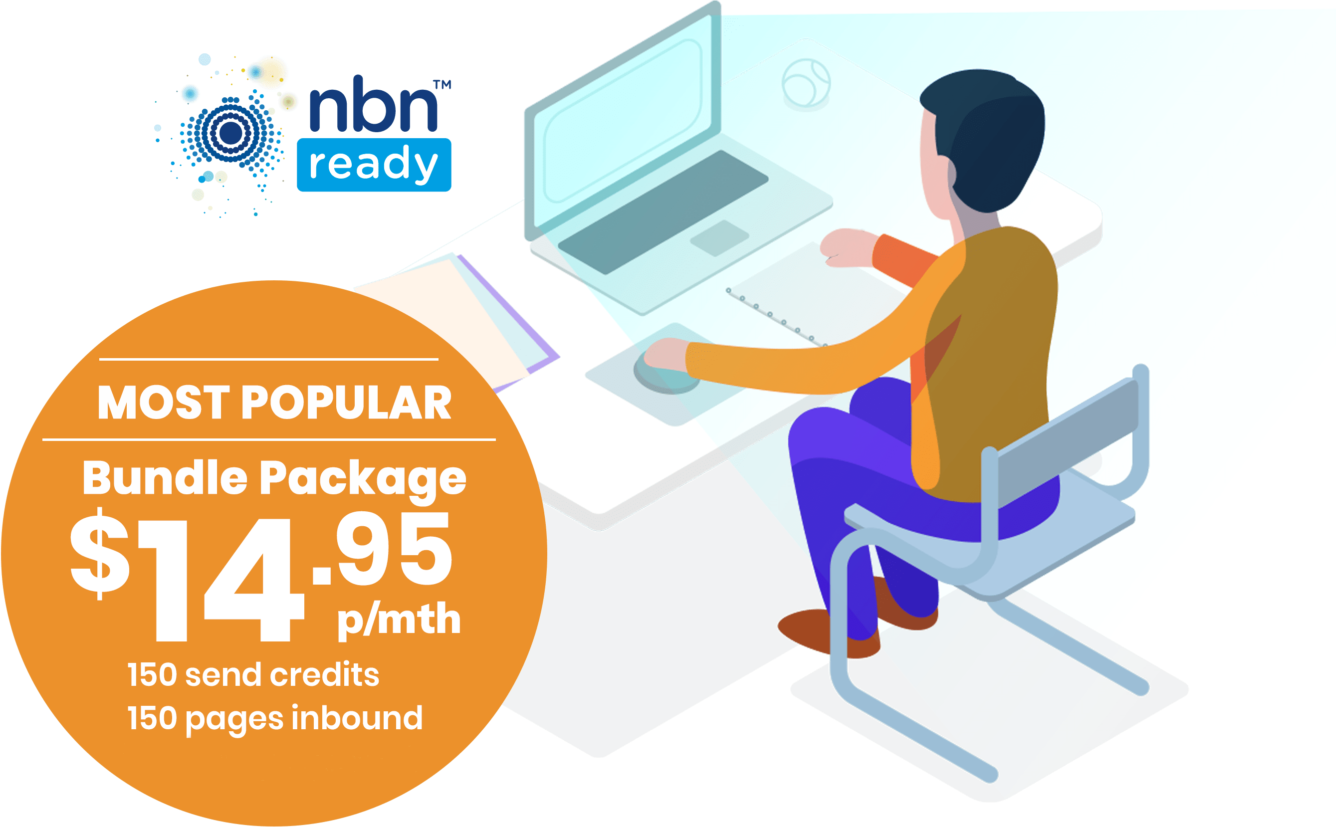 Gofax Australias Premium Online Fax Service Png Online - Web Design (2700x1671), Png Download