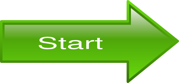 Small - Green Arrow To The Right (600x280), Png Download