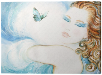 Abstract Watercolor - Fairy (400x400), Png Download