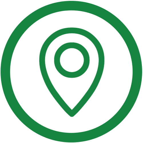 Home State - Location Symbol Png Green (500x500), Png Download