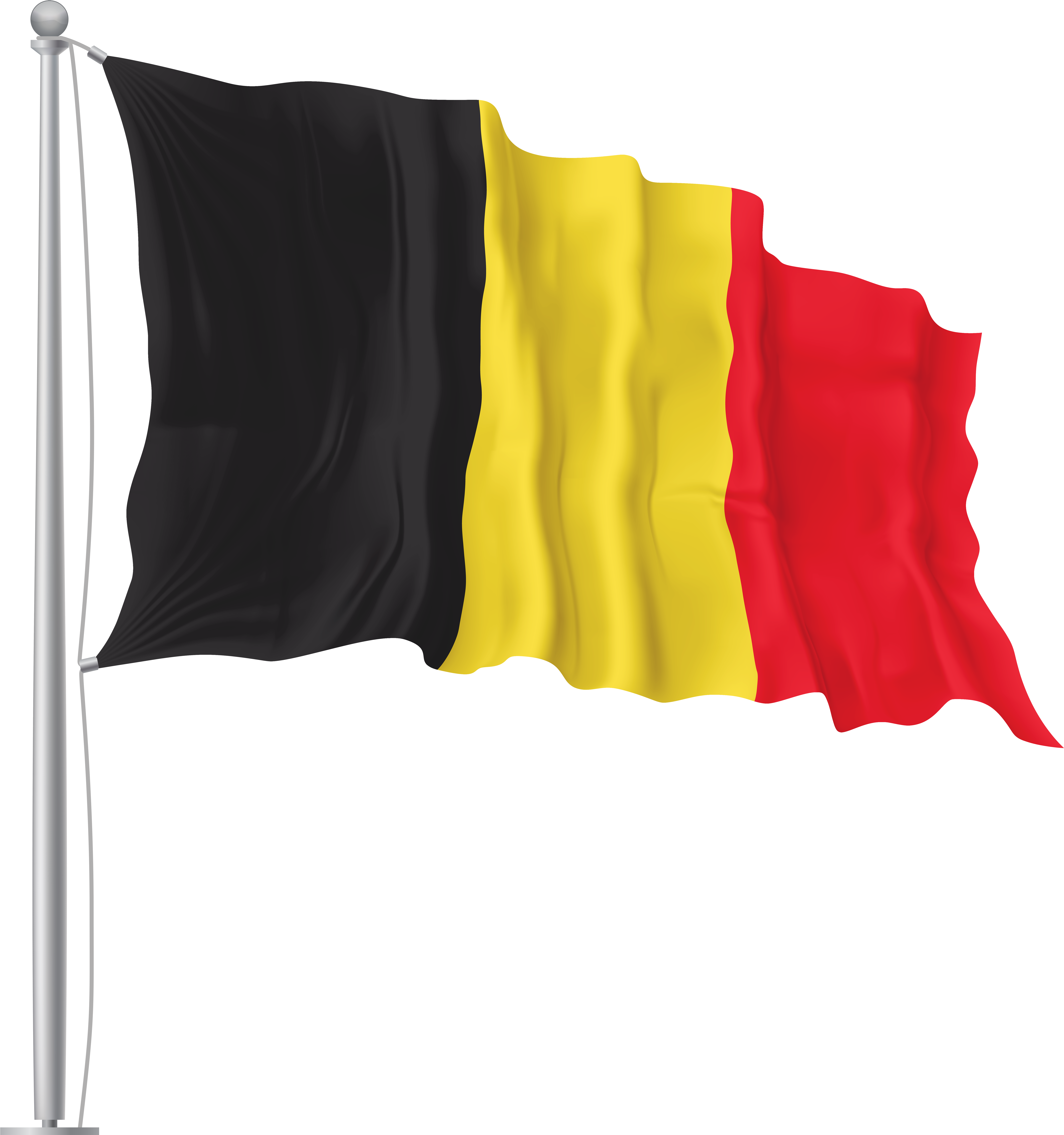 Belgium Flag Png (7519x8000), Png Download