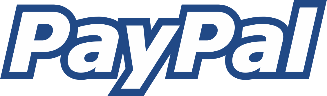 Paypal Logo Border Line Blue Png - Paypal Logo Transparent Png (1127x331), Png Download