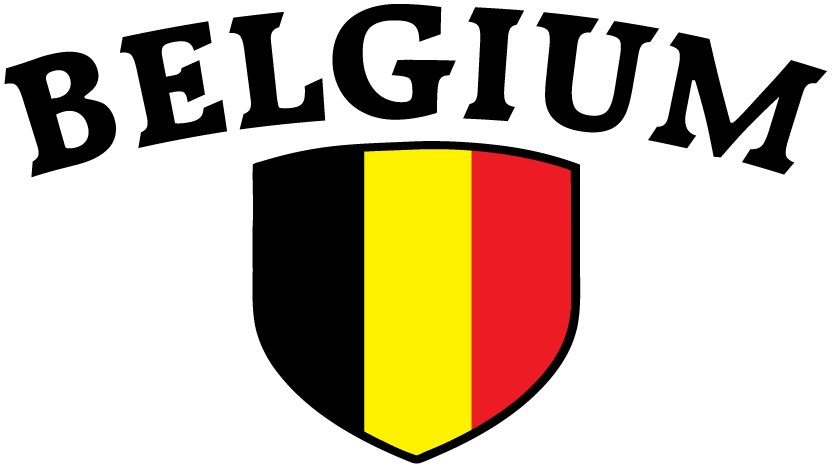 Belgium Belgian België Brussels Flag Crest Soccer Football - England Flag Crest English British National Country (920x784), Png Download