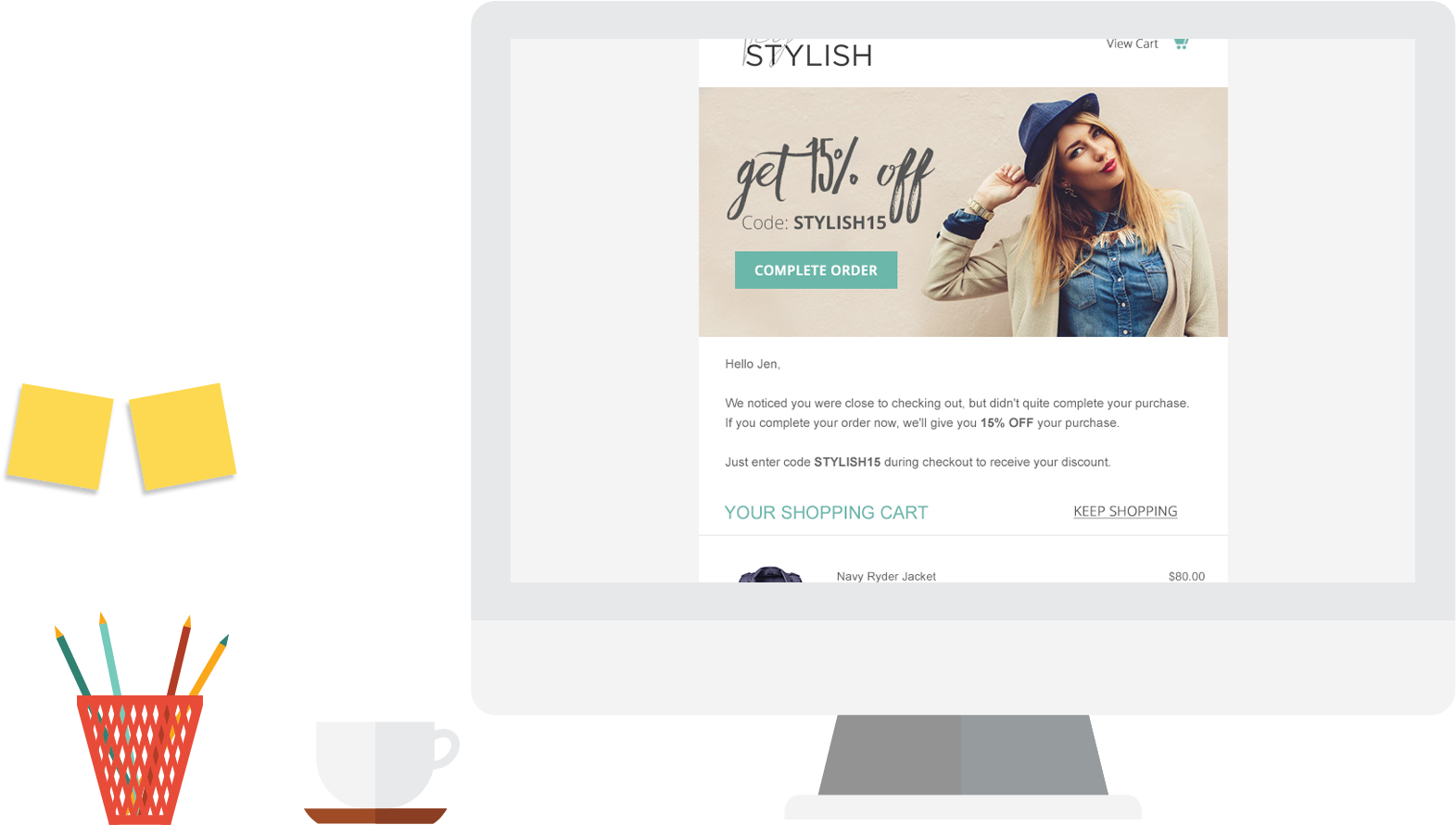 Email Remarketing (1734x2023), Png Download