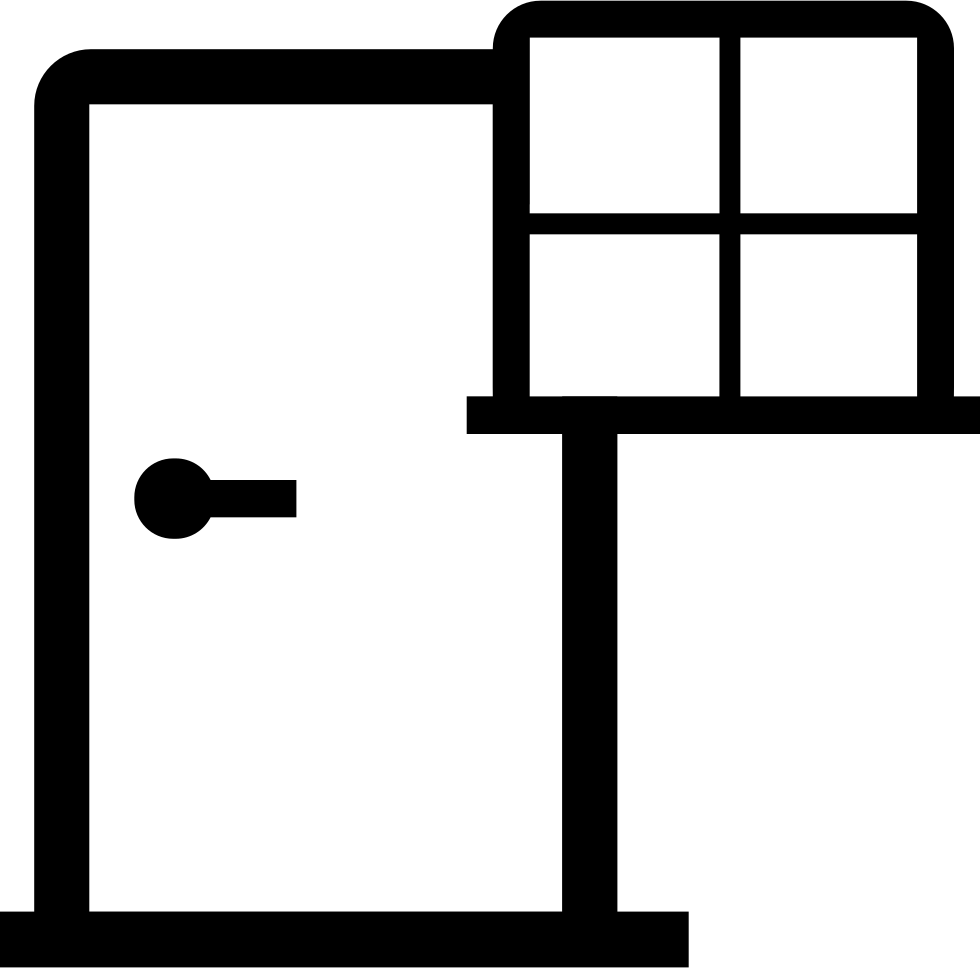 Doors And Windows Comments - Doors And Windows Icon (980x968), Png Download