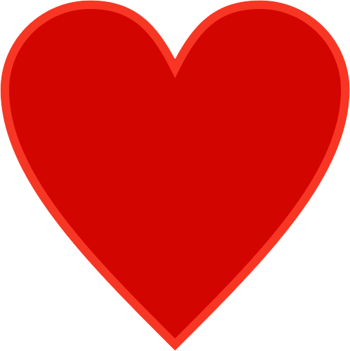 Clipart Heart (502x504), Png Download