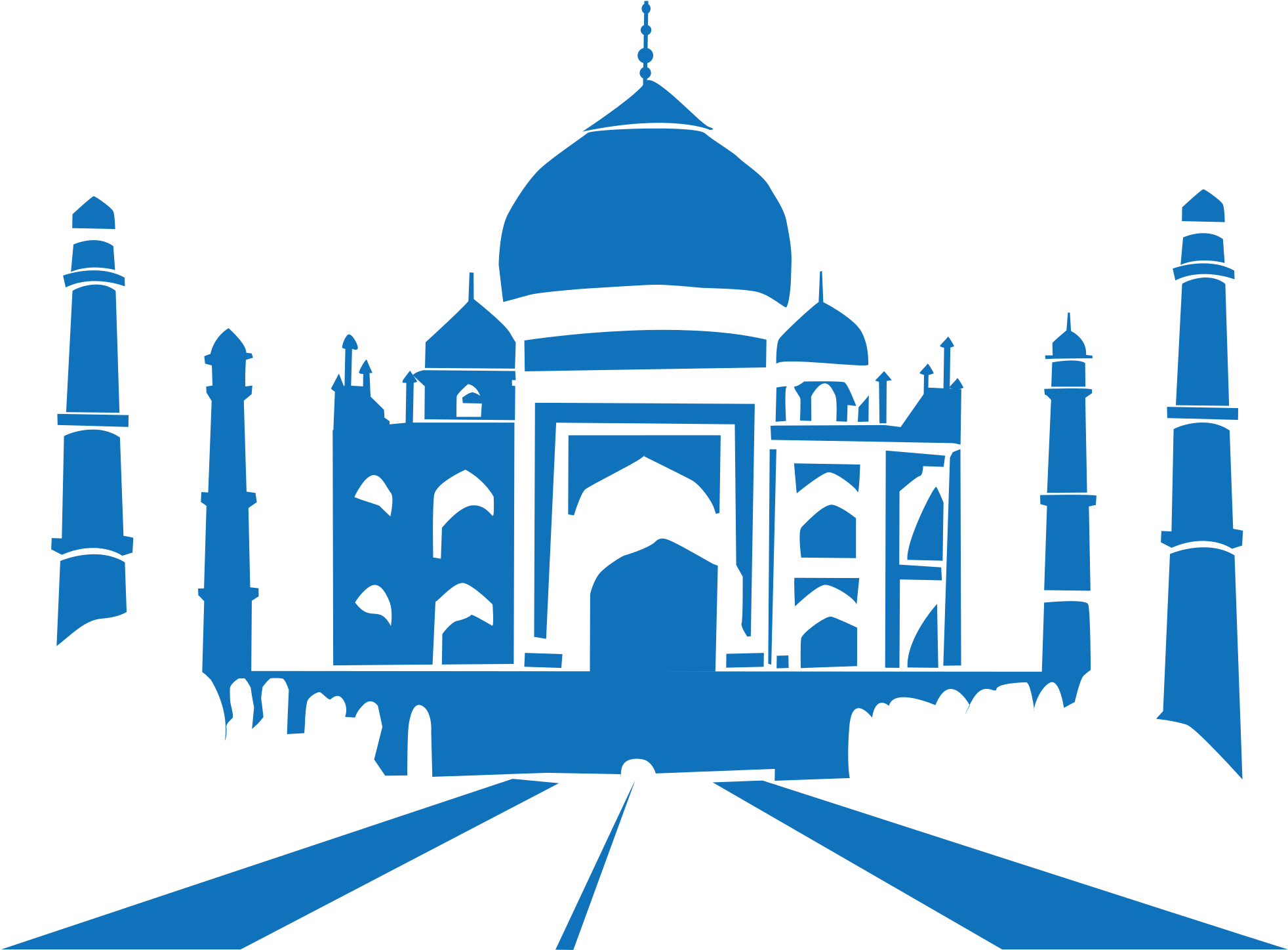 Open - Taj Mahal Icon Png (2000x1551), Png Download
