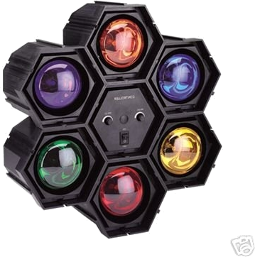 Cornet Bhl-98-6a 6 Linkable Music-responsive Light (359x362), Png Download