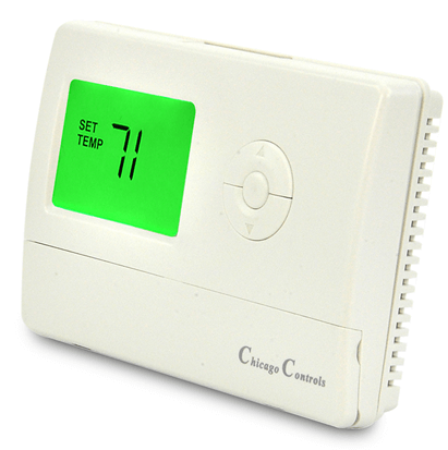 Hc7174sb Auto Setback Thermostat - Thermostat 71 Degrees (601x412), Png Download
