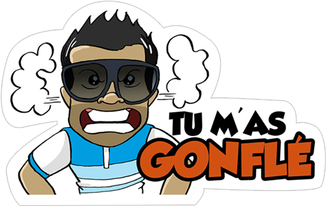 Transparent Png Sticker - Cartoon (490x317), Png Download