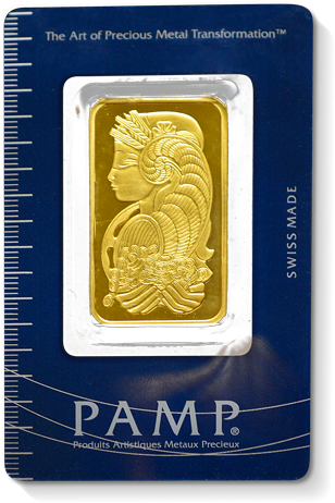 Pamp Suisse Gold Coin (308x462), Png Download
