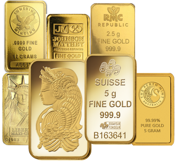 Gram Gold Bars Random - Perth Mint Gold Bars (650x650), Png Download