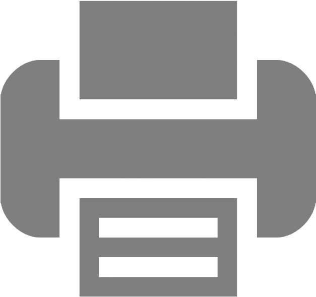 Fax-icon - Fax Icon Grey (626x626), Png Download