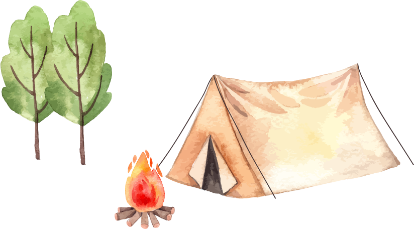 Summer Camp Il - Grey (824x456), Png Download