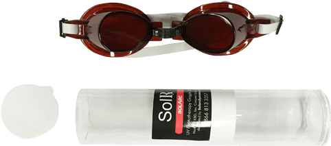 Uv Protective Phototherapy Eyewear - Goggles For Uvb Therapy (510x510), Png Download