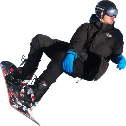 Free Png On Snowboard In Oslo Winter Park Png Images - Snowboarding Png (480x482), Png Download