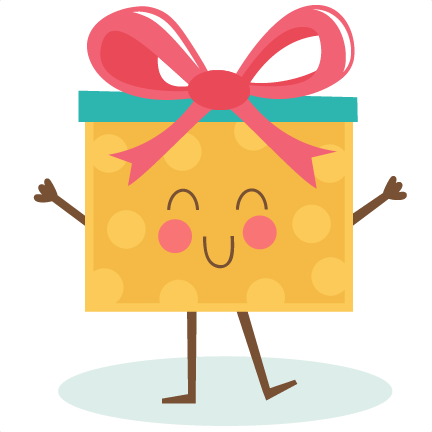 Happy Birthday Present Svg Cutting File For Scrapbooking - Happy Birthday Png Cute (432x432), Png Download