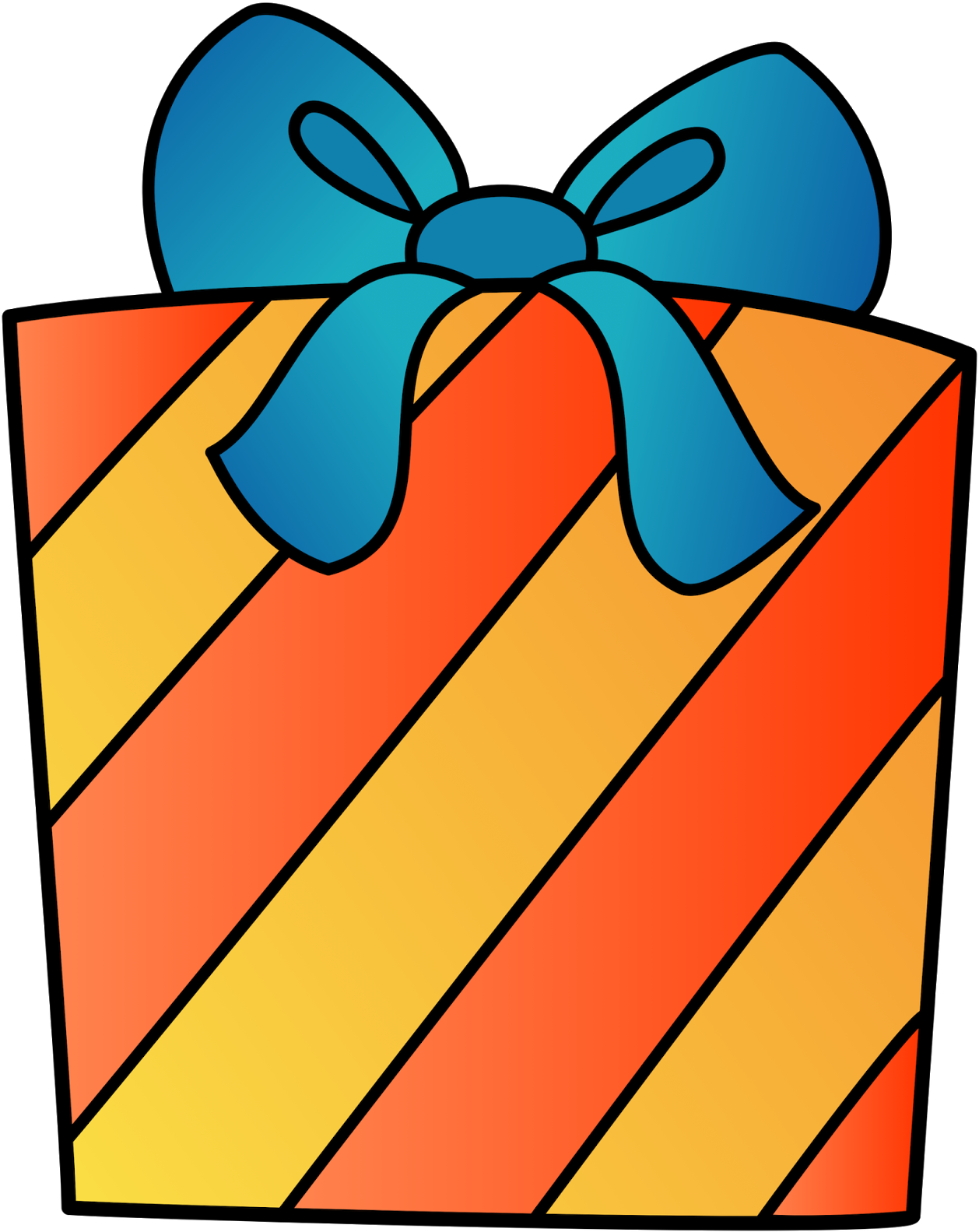 Gift Clipart Birthday Present - Clipart Small Birthday Cake (1281x1600), Png Download
