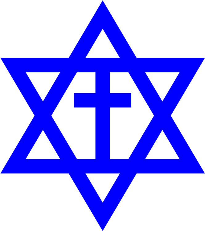 Flag Of Israel Star Of David National Flag - Star Of David (750x750), Png Download