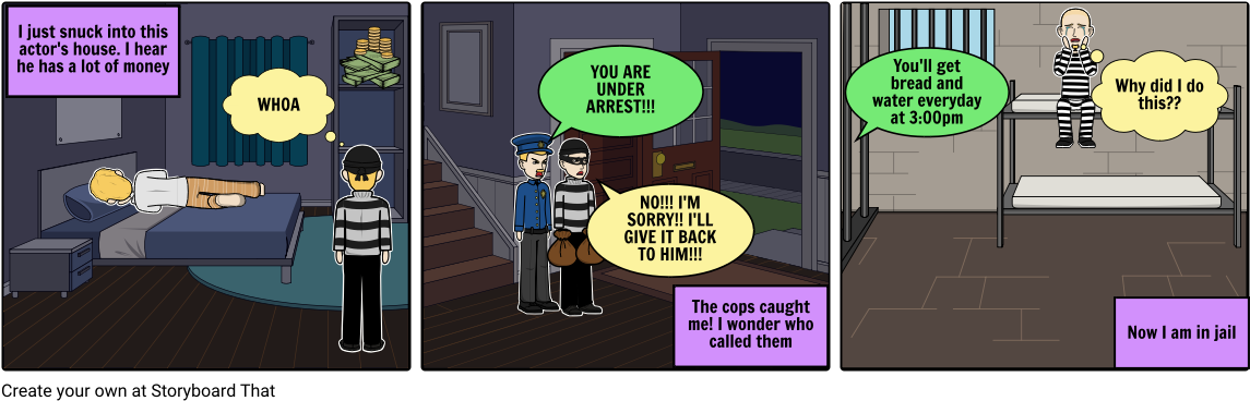 The Robber - Comics (1164x385), Png Download