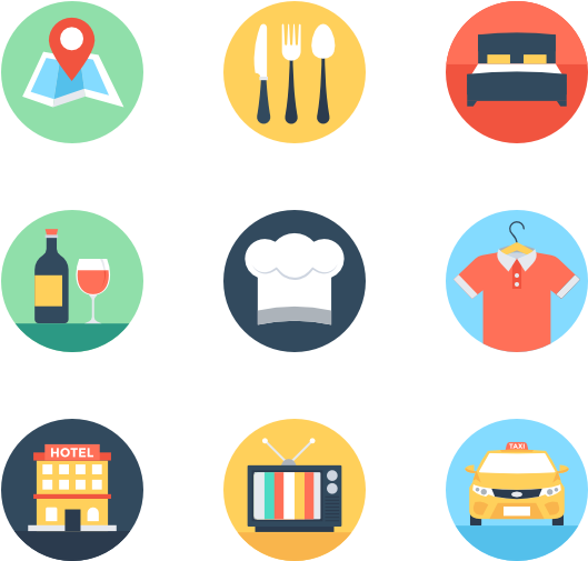 Hotel And Services - Sales Icons (600x564), Png Download