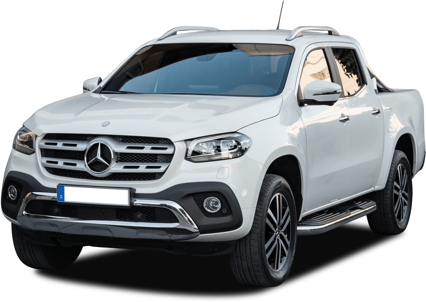 Mercedes Benz X Class White (1509x1178), Png Download
