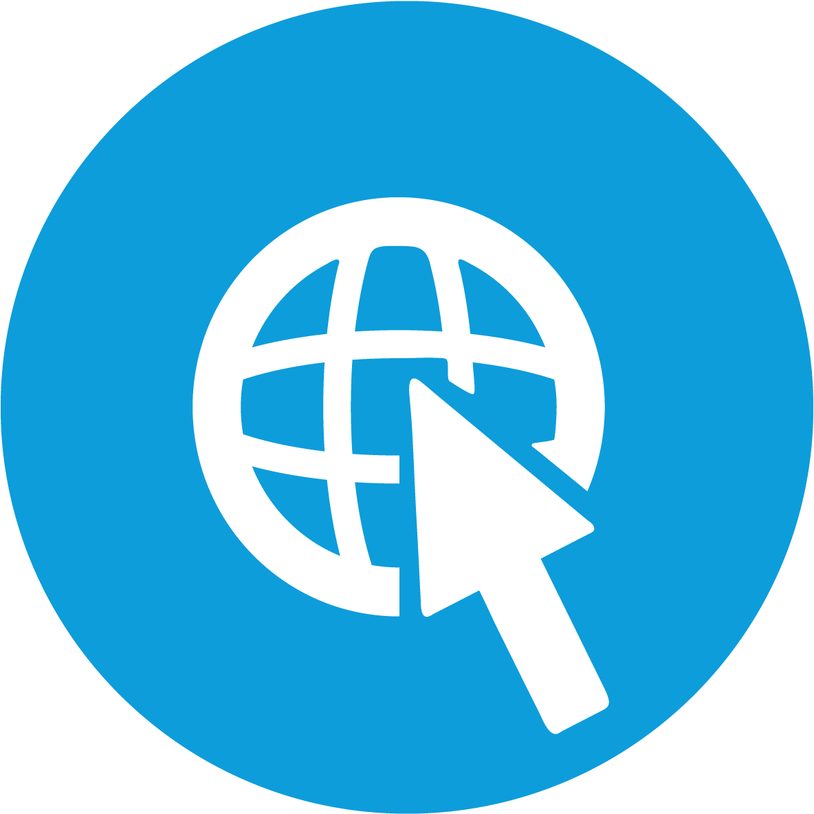 Internet Services - Instagram Logo Round Blue (1200x1200), Png Download