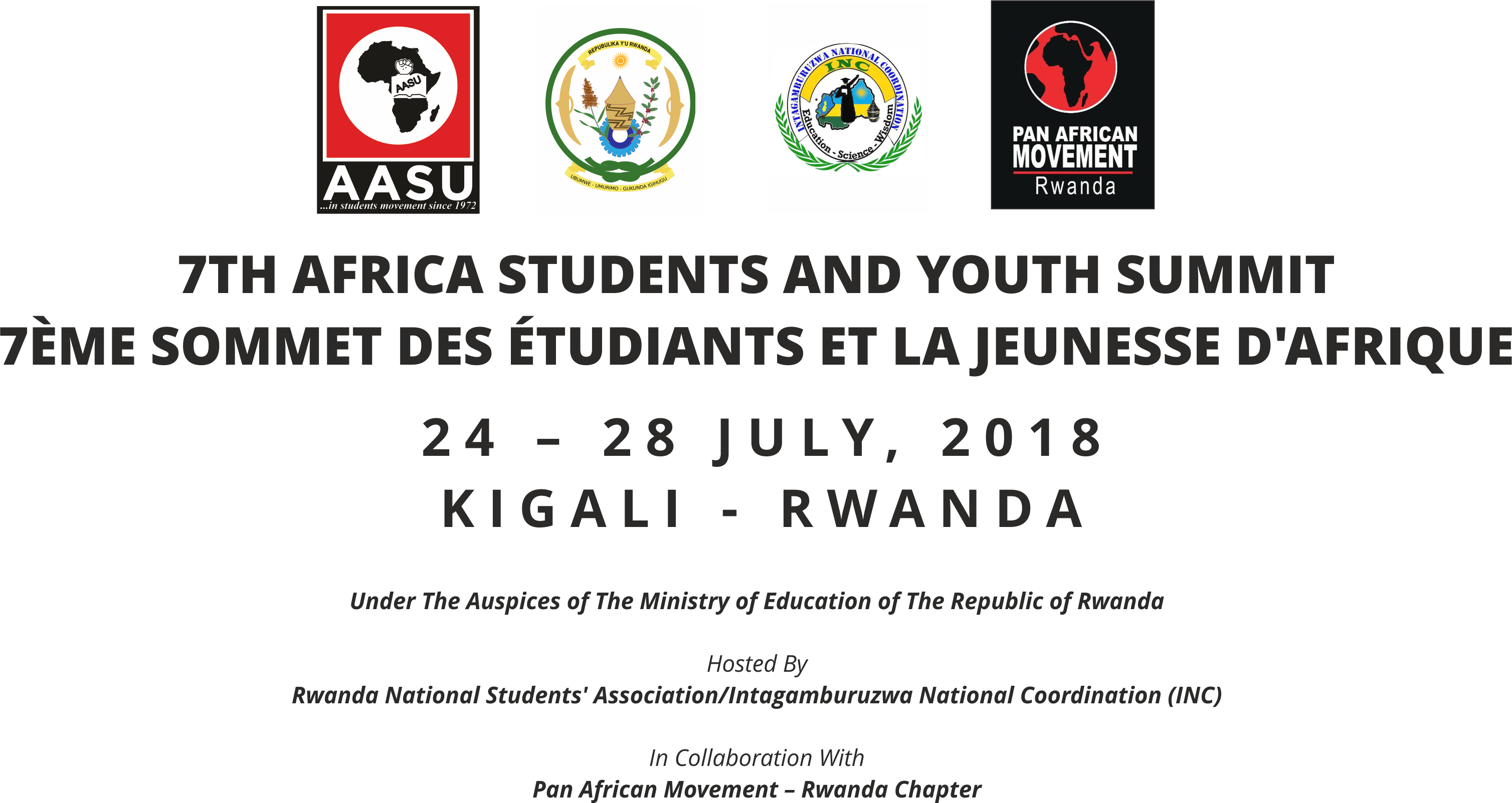 Asys2018 Conference 7th African Students And Youth - Rwanda Coat Of Arms Journal (3016x1603), Png Download