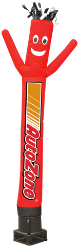 6ft Autozone Air Dancers® Inflatable Tube Man Red - Lookourway Air Dancer Tube Man Fly Guy Puppet Complete (500x500), Png Download