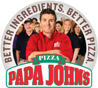 Charity Challenge Rematch - Papa Johns New Logo (438x391), Png Download