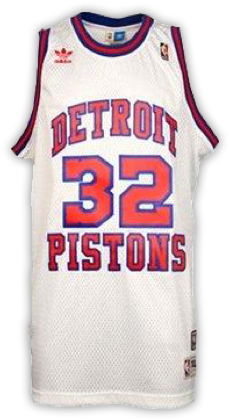Detroit Pistons - Detroit Pistons Jersey Png (300x450), Png Download