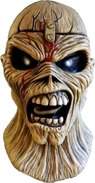 Iron Maiden Eddie - Iron Maiden Eddie Mask (436x639), Png Download