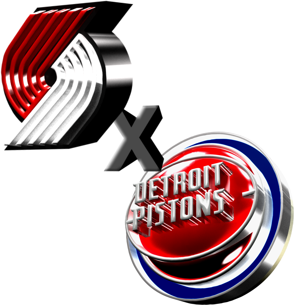 Detroit Pistons Clipart Transparent - Detroit (999x1020), Png Download