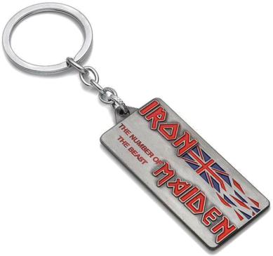 Iron Maiden Keychain "union - Iron Maiden The Number Of The Beast Keychain Key Ring (480x480), Png Download