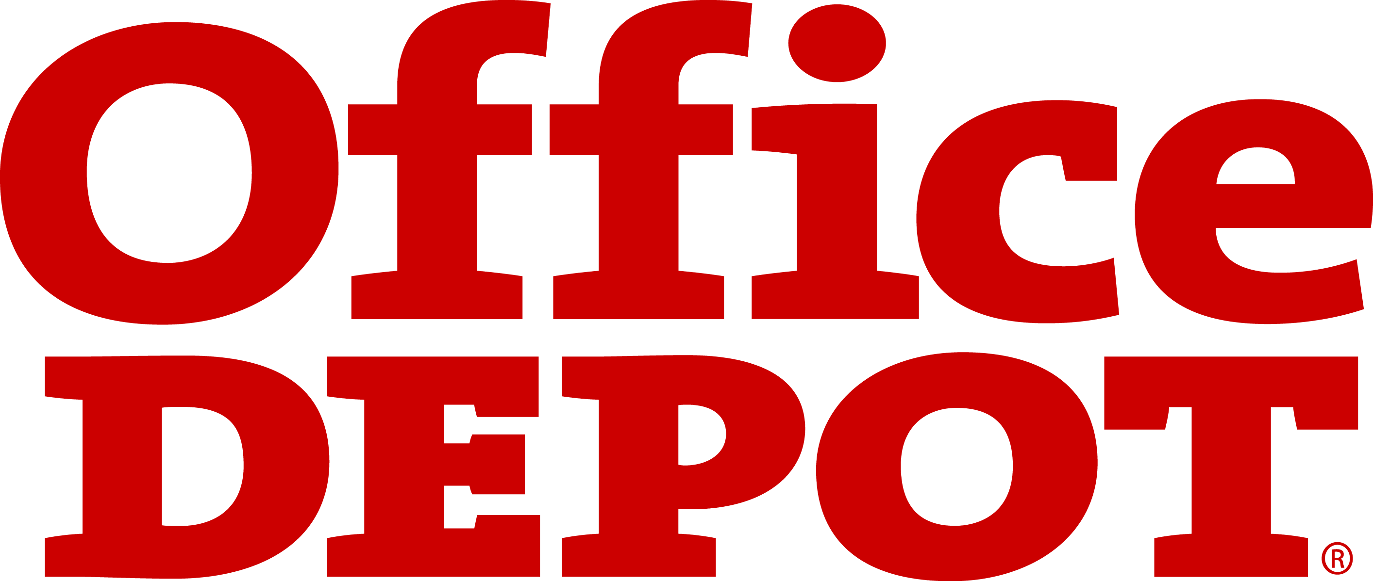 Office Depot Logo - Office Depot Logo Png (2828x1198), Png Download