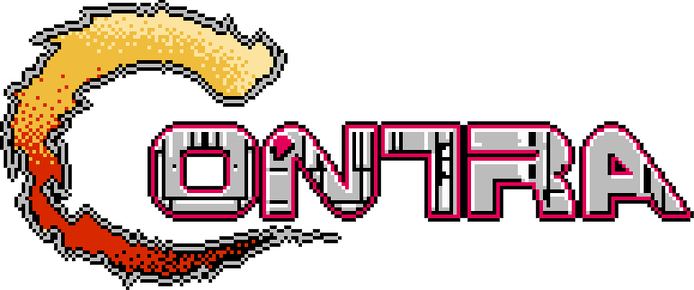 Contra Nes Logo - Contra Nes Logo Png (772x323), Png Download