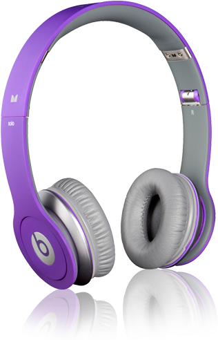 Dying For The Beats By Dre Headphones Cheap Beats, - Purple And Grey Beats (440x510), Png Download