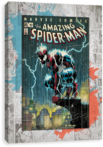 Spider-man Lightning - Amazing Spider Man (500x500), Png Download