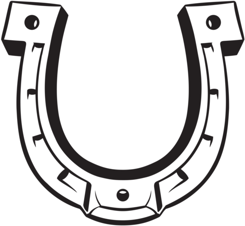 Horseshoe Png - Horse Shoe Clip Art Png (500x500), Png Download