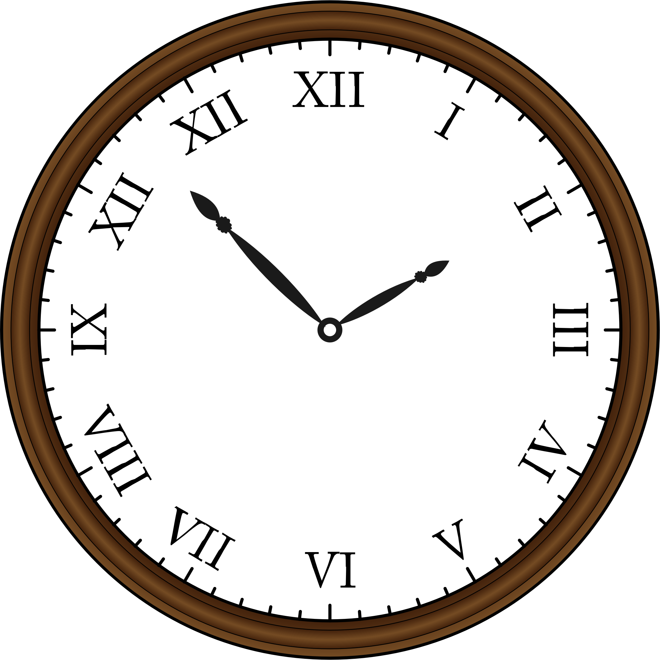 This Free Icons Png Design Of A Retro Clock (2213x2214), Png Download