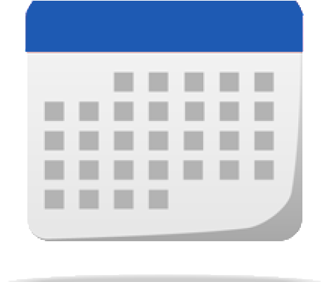 Download Hd Calendar Icon Blue Calendar Icon Png Blue Transparent Png Image Nicepng Com