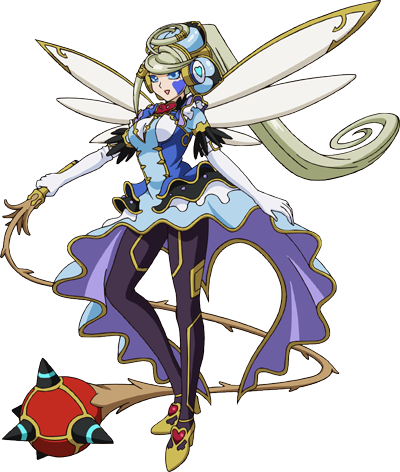Trickstar Holly Angel Full View - Yugioh Trickstar Holly Angel (400x472), Png Download
