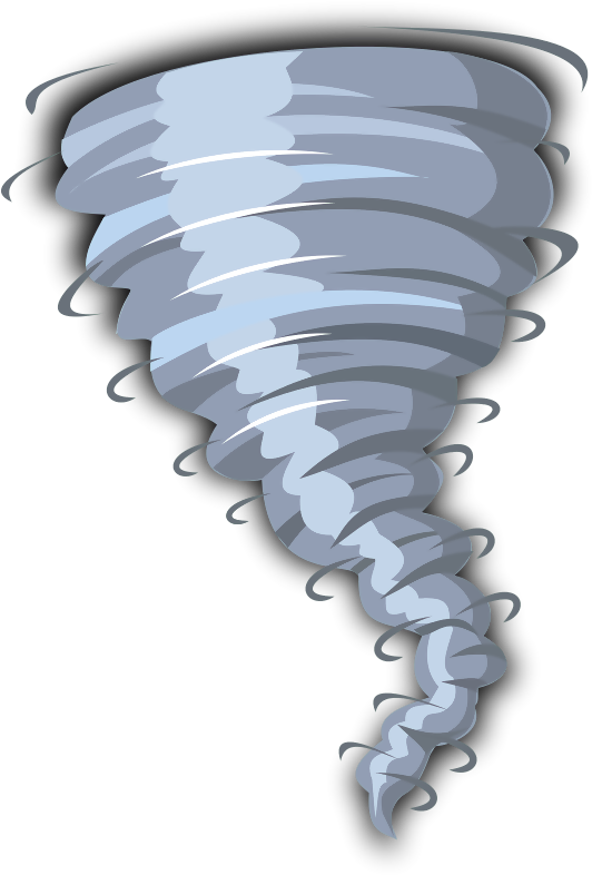 Transparent Tornado (536x800), Png Download